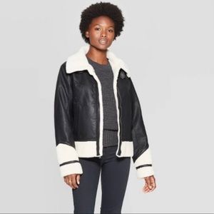 leather jacket target womens